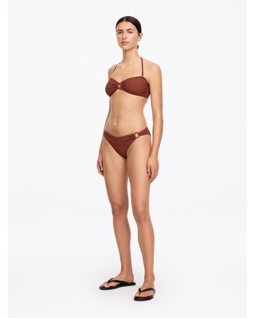 ARKET White Structured Bikini Briefs