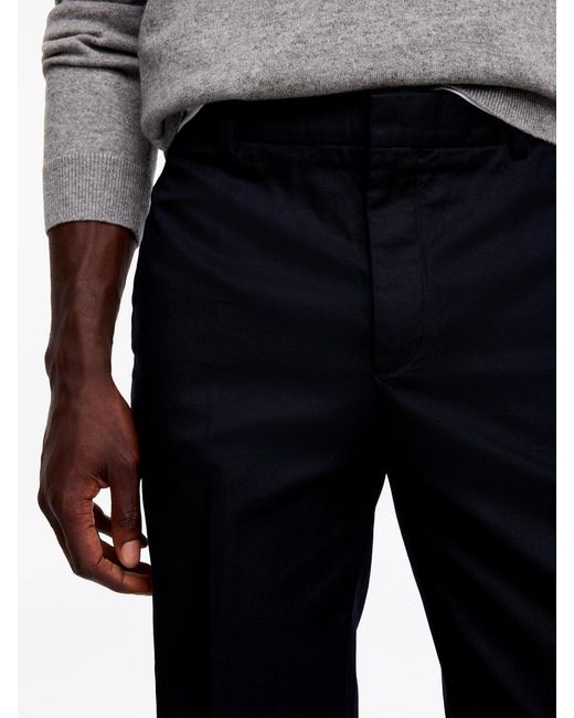 ARKET Gray Regular Cotton Linen Slacks for men