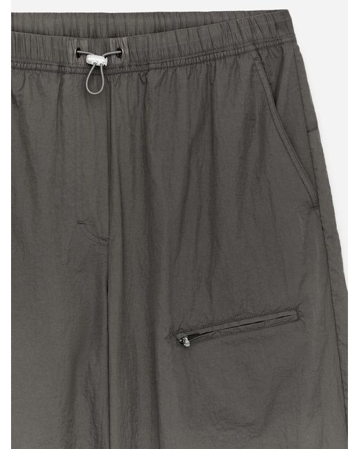 ARKET Gray Sheer Ripstop Trousers
