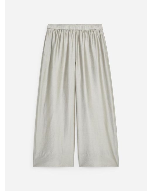 ARKET White Relaxed Trousers