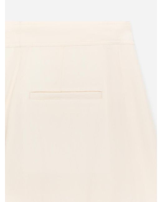 ARKET White Wrap-Front Tailored Trousers