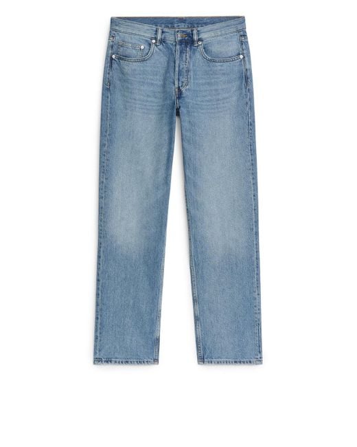 ARKET Blue Ocean Loose Straight Jeans for men