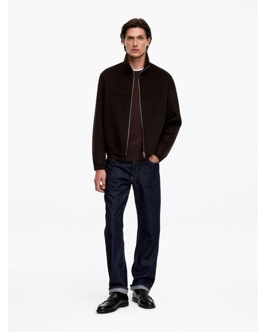 ARKET Black Doublé Blouson for men