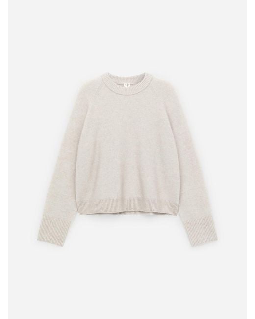 ARKET White Alpaca-Wool Blend Jumper