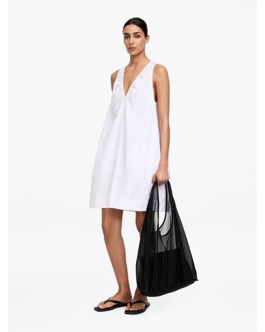 ARKET Black Mesh Tote Bag