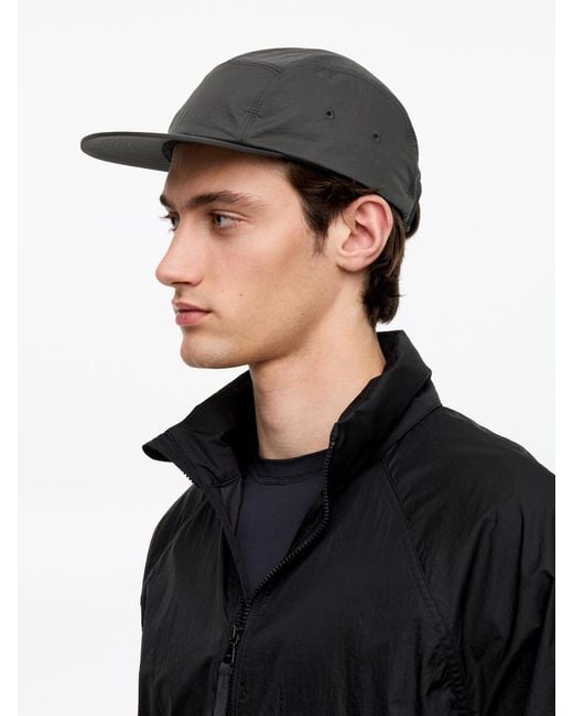 ARKET Black Active Running Cap for men
