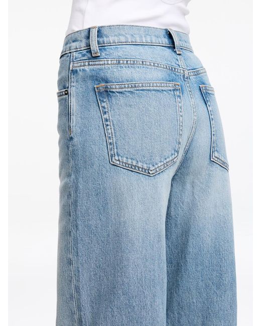 ARKET Blue Lupine Flared Jeans