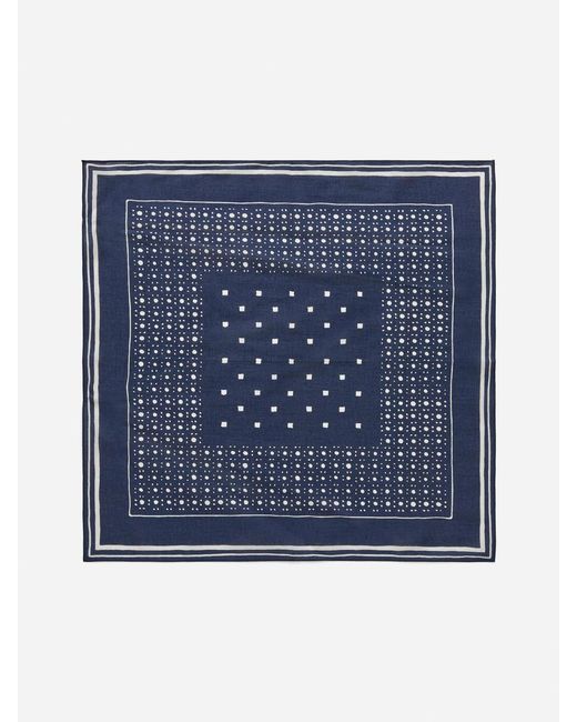 ARKET Blue Printed Scarf