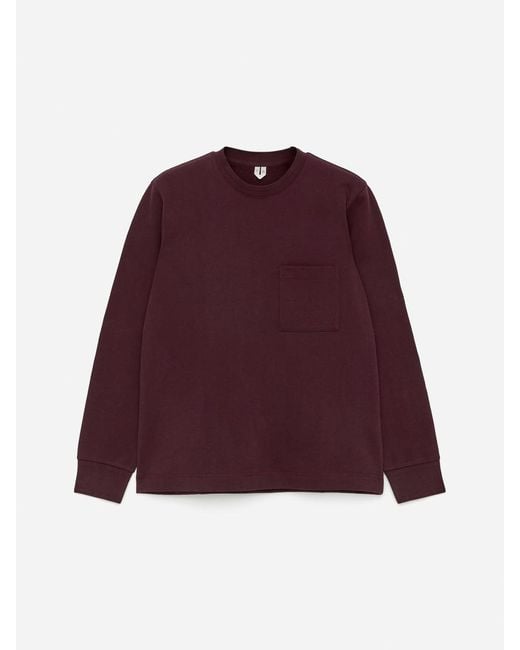 ARKET Gerades Sweatshirt in Purple für Herren