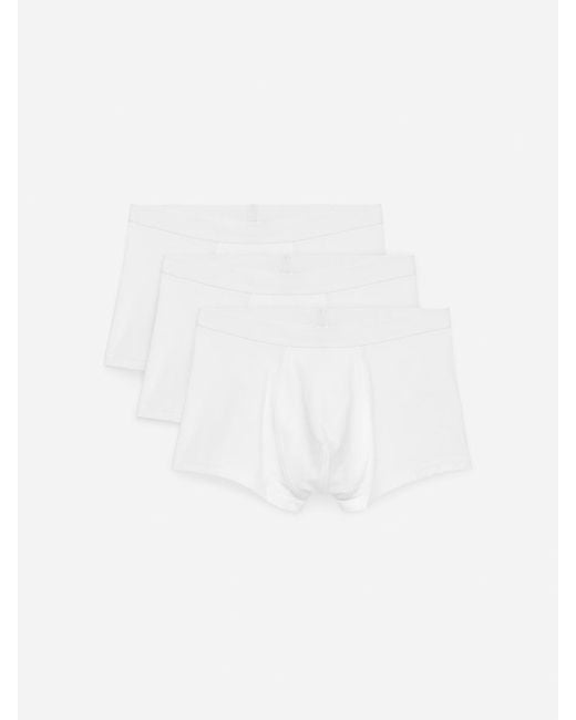 ARKET White Jersey Trunks Set Of 3 for men