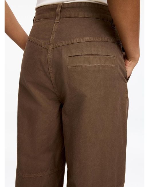 ARKET Brown Cargo Trousers