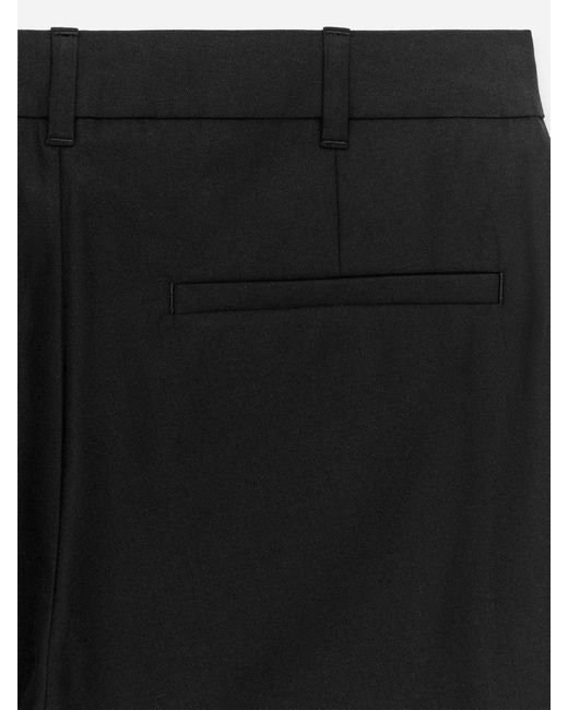 ARKET Blue Wool Blend Trousers for men