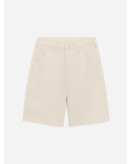 ARKET Metallic Carpenter Denim Shorts for men