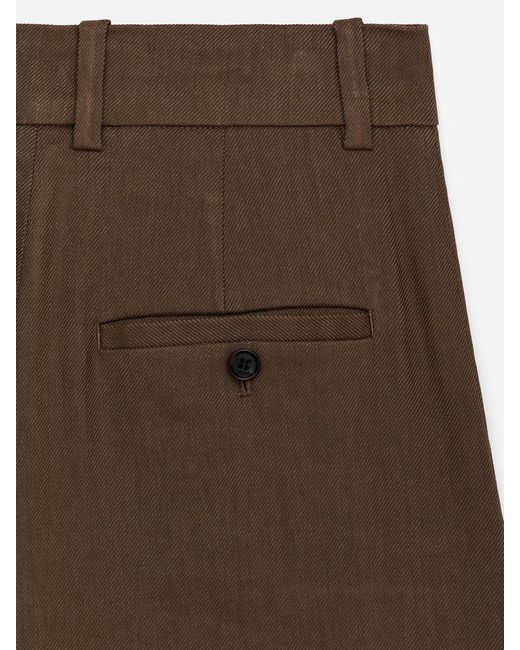 ARKET White Wide Tailored Trousers