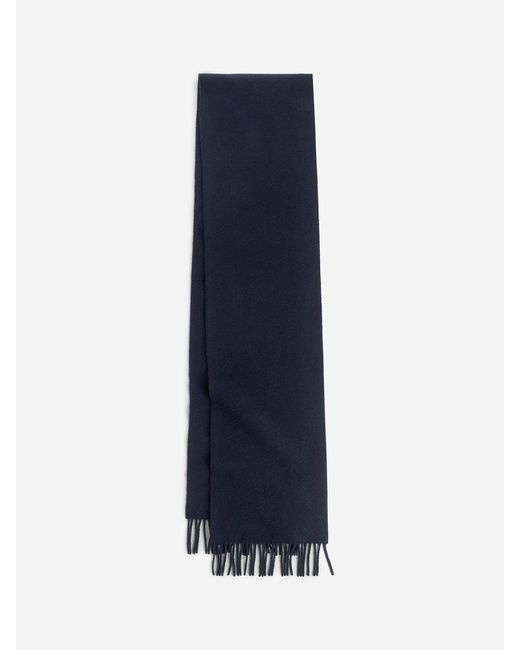 ARKET Blue Wool Scarf