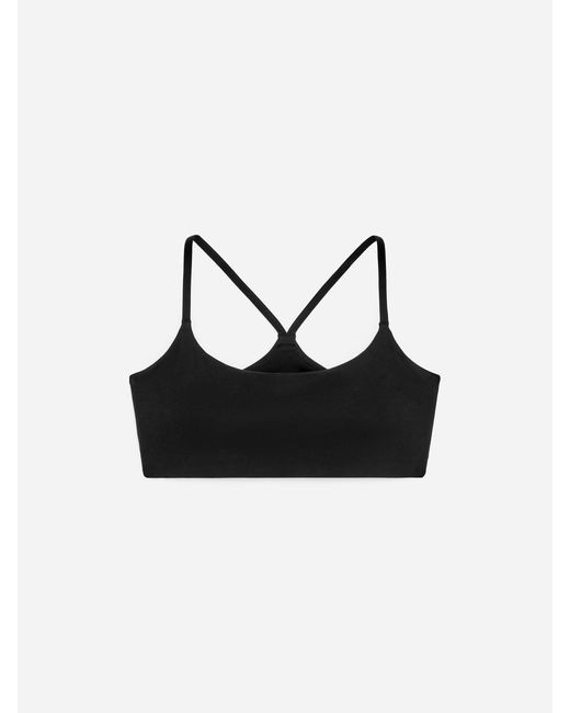 ARKET Black Soft Stretch Sports Bra