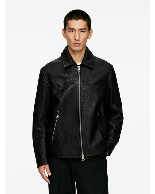 ARKET Lederjacke in Black für Herren