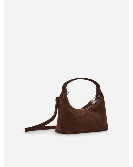 ARKET Brown Small Split Suede Bag