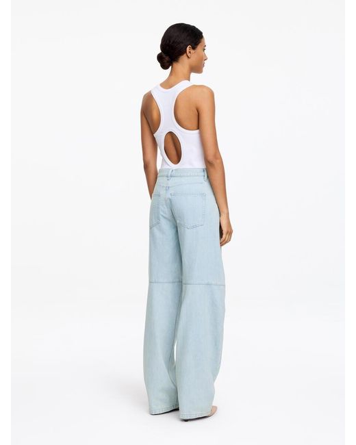 ARKET Blue Pine Relaxed Barrel Jeans