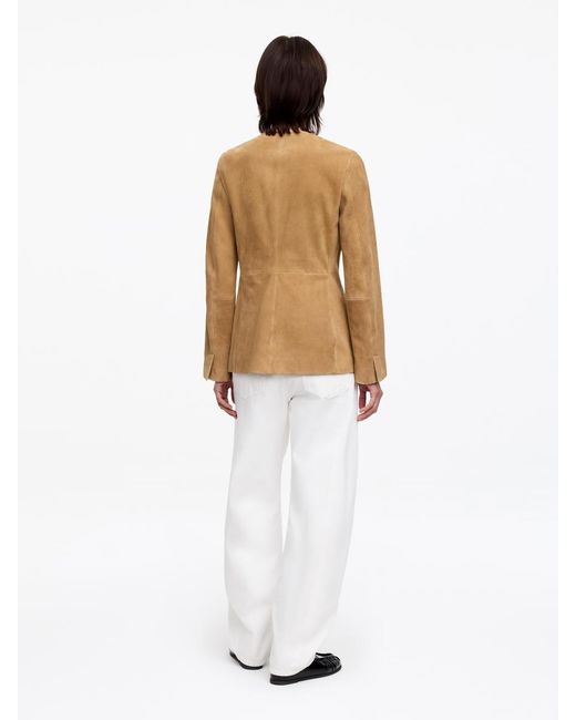 ARKET Natural Suede Jacket