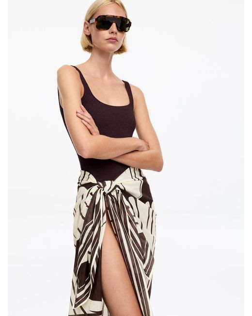 ARKET White Wrap Beach Sarong