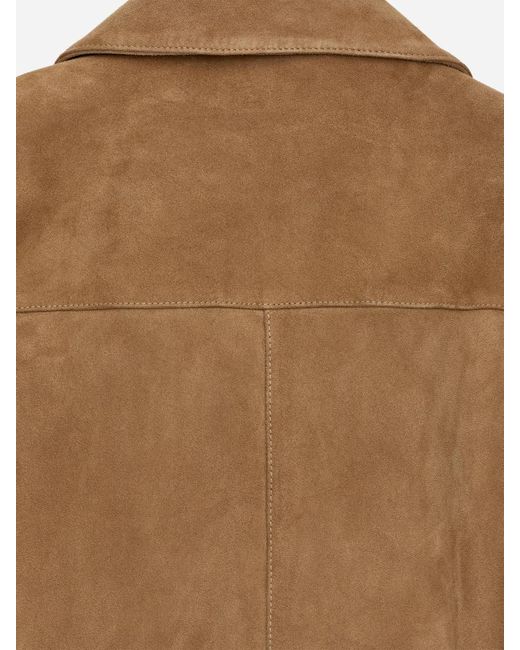 ARKET Natural Suede Jacket