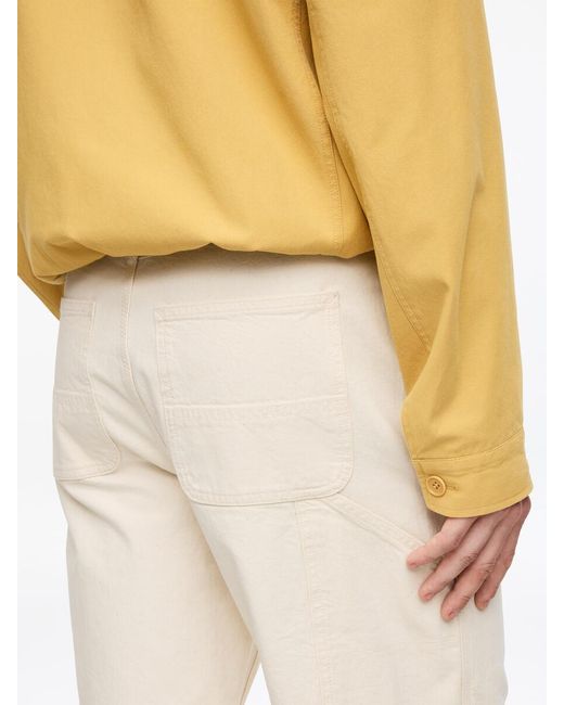 ARKET Metallic Carpenter Denim Shorts for men