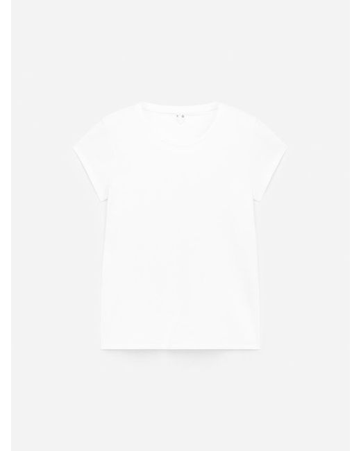 ARKET White Luna Fitted T-Shirt