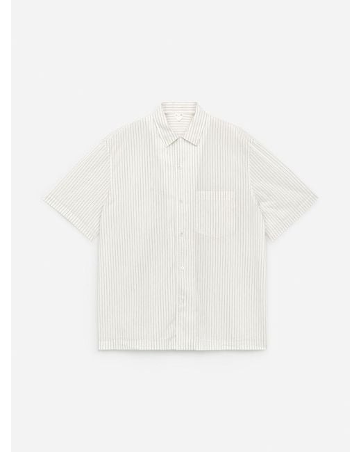 ARKET White Cotton Resort Shirt for men