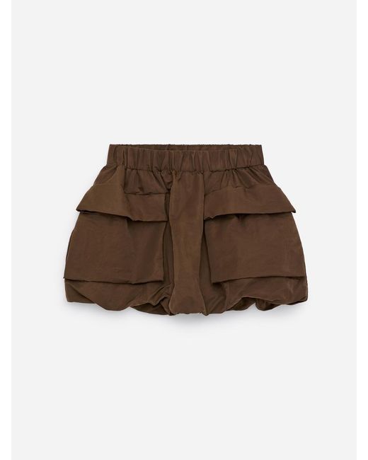 ARKET Natural Mini Bubble Skirt