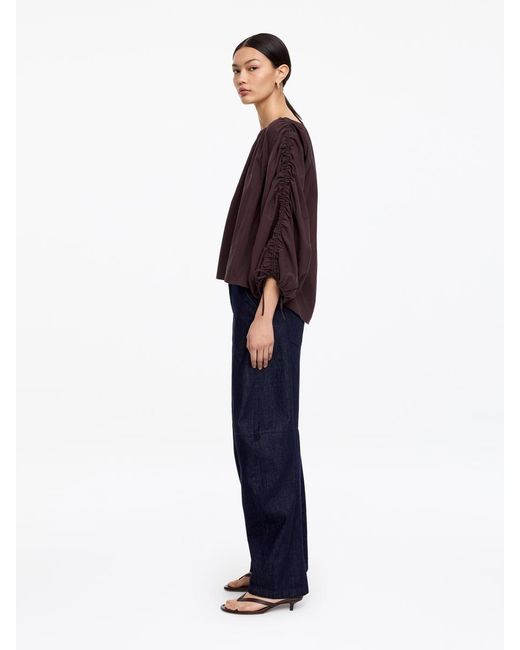 ARKET Gathered Blouse