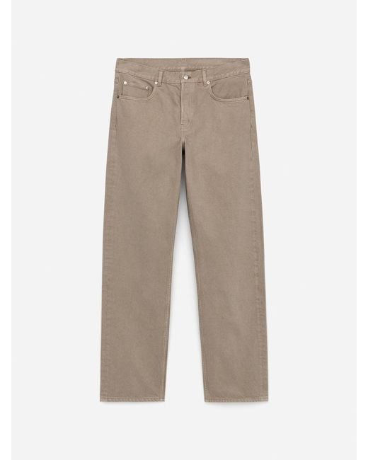 ARKET Natural Ocean Loose Straight Jeans for men