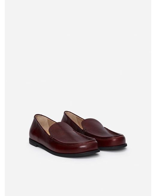 ARKET Blue Leather Loafers