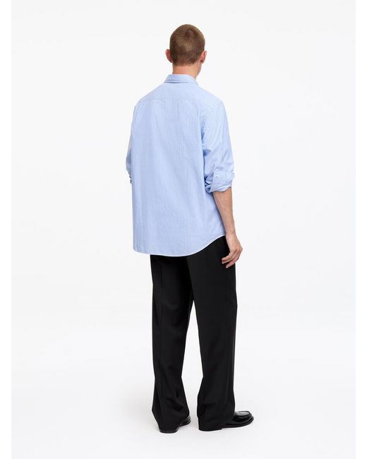 ARKET Black Wide Pull-On Trousers for men