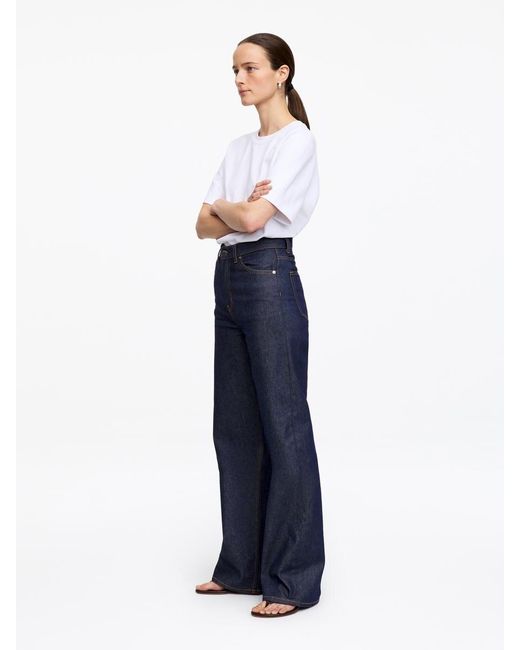 ARKET Blue Lupine Flared Jeans
