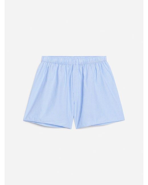 ARKET Blue Woven Boxers, Set Of 2 for men
