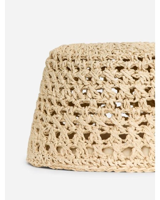 ARKET White Straw Hat
