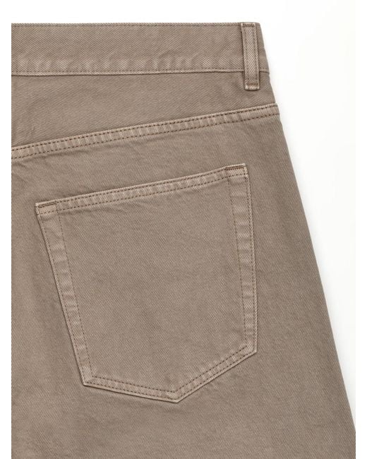 ARKET Natural Ocean Loose Straight Jeans for men