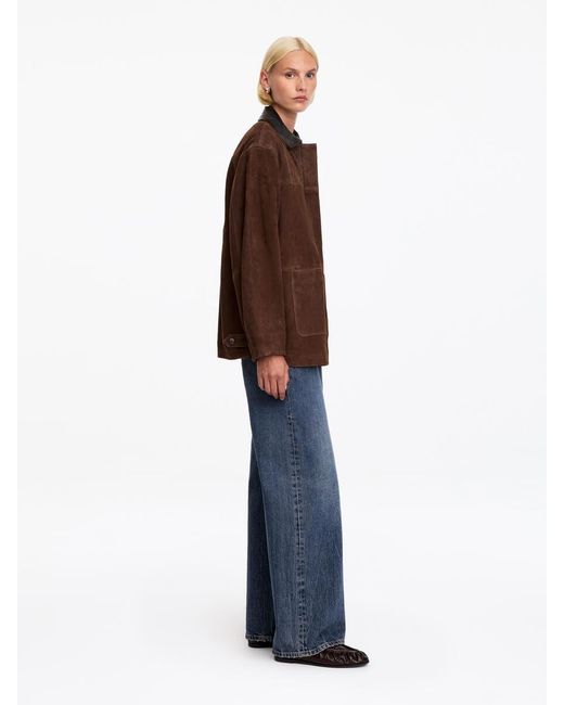 ARKET Brown Suede Jacket