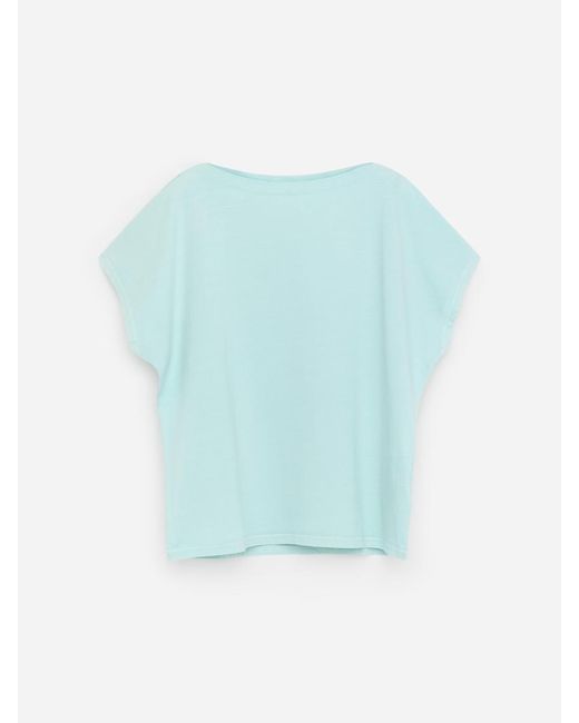 ARKET Blue Cap-Sleeve Top