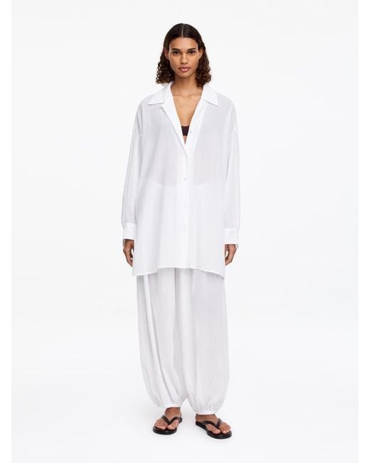 ARKET White Elongated Shirt