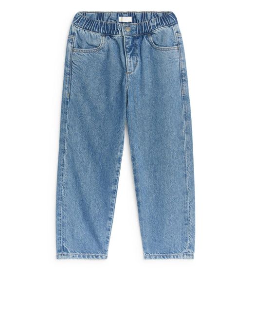 ARKET Blue Pull-on Denim Trousers for men