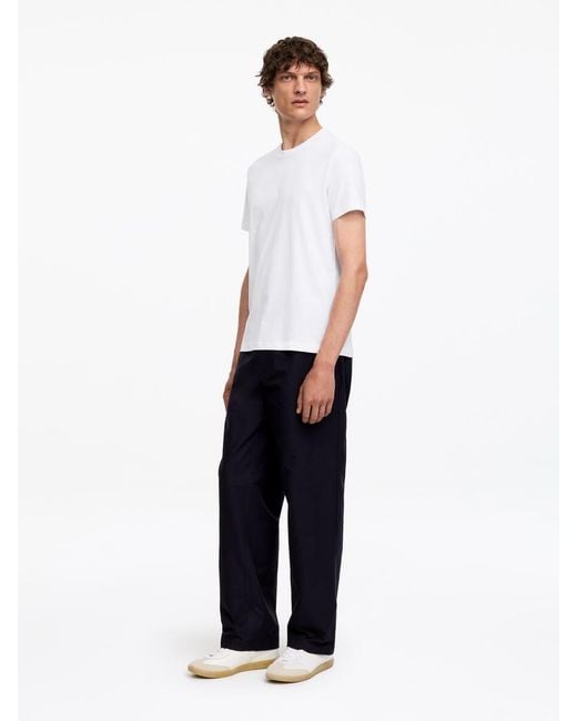 ARKET White 170 Gsm Regular T-Shirt for men