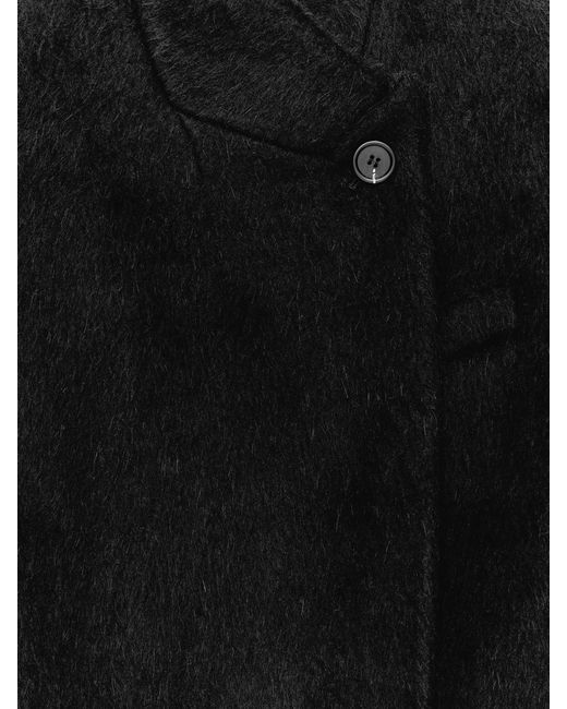 ARKET Black Wool-Alpaca Blend Jacket