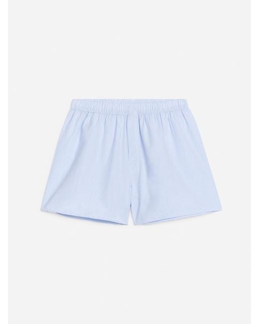 ARKET Blue Woven Boxers, Set Of 2 for men