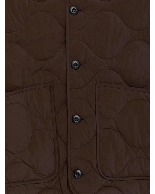 ARKET Brown Upcycled Down Liner Jacket for men