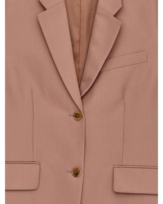 ARKET Pink Oversized Blazer