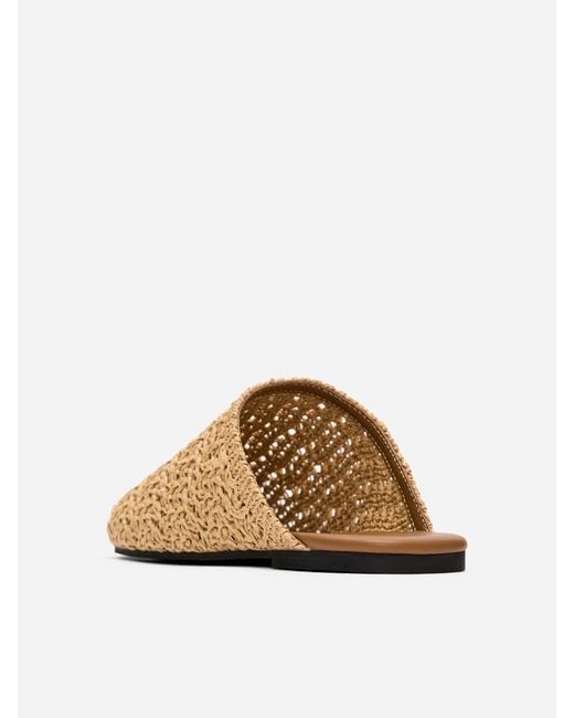 ARKET White Crocheted Slippers