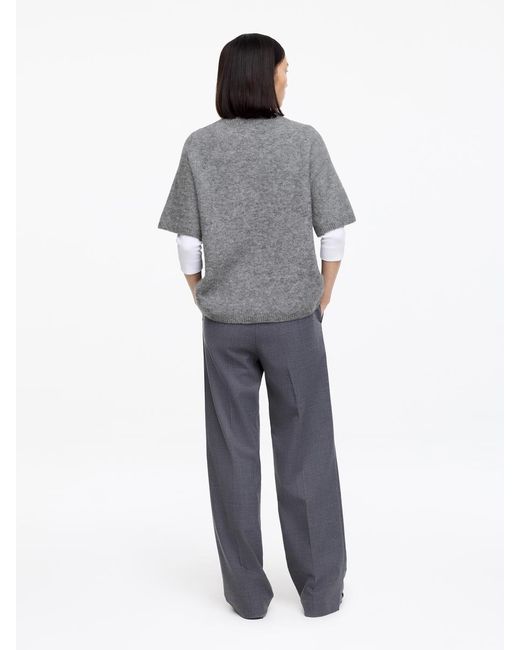 ARKET Gray Alpaca-Wool Blend Jumper