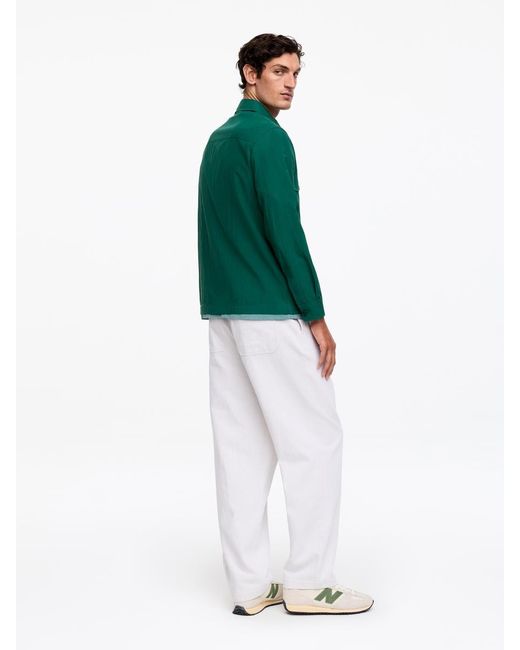 ARKET Green Lyocell Blend Overshirt for men